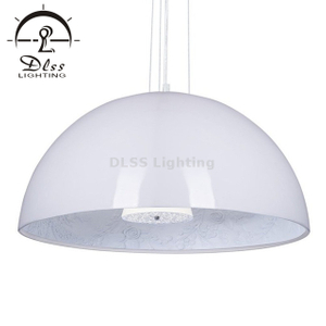 DLSS Lustre créatif creux semi-circulaire lustre bureau café bar