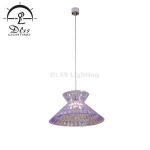 Lighting Designer Suspension Acrylique Violet Clair PMMA E27 9962