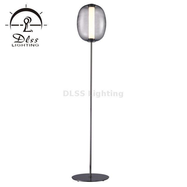 Lampe de table Lampe de chevet en verre Lampe de table de chevet LED Petite lampe de table décorative pour le salon de la chambre