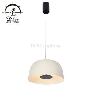 Éclairage LED Suspension Moderne Métal Abat-Jour En Aluminium Cuisine Îlot Plafonniers Mini Lampe Suspendue Blanche