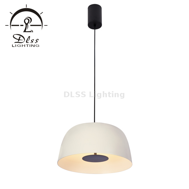 Éclairage LED Suspension Moderne Métal Abat-Jour En Aluminium Cuisine Îlot Plafonniers Mini Lampe Suspendue Blanche