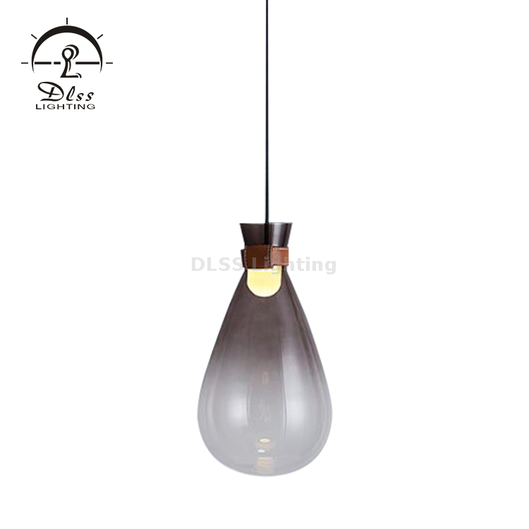 Casa Pendentif Éclairage En Verre Soufflé Cuisine lsland Lumières Moderne Suspendu Drop Plafond Design Blanc LED Suspension