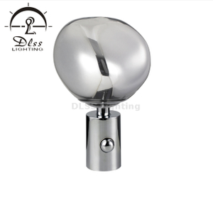 Lampes de table d'appoint de style victorien antique Lampe de table couleur argent 9305T